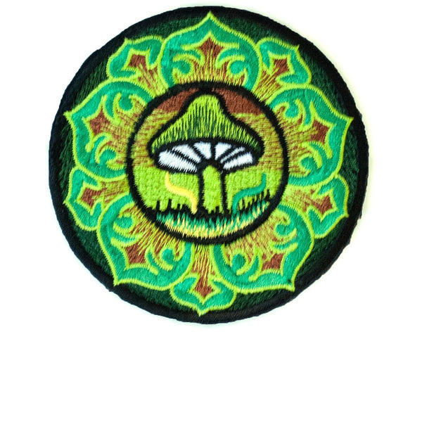 Mushroom Mandala Patches - Cali Kind Clothing Co. 