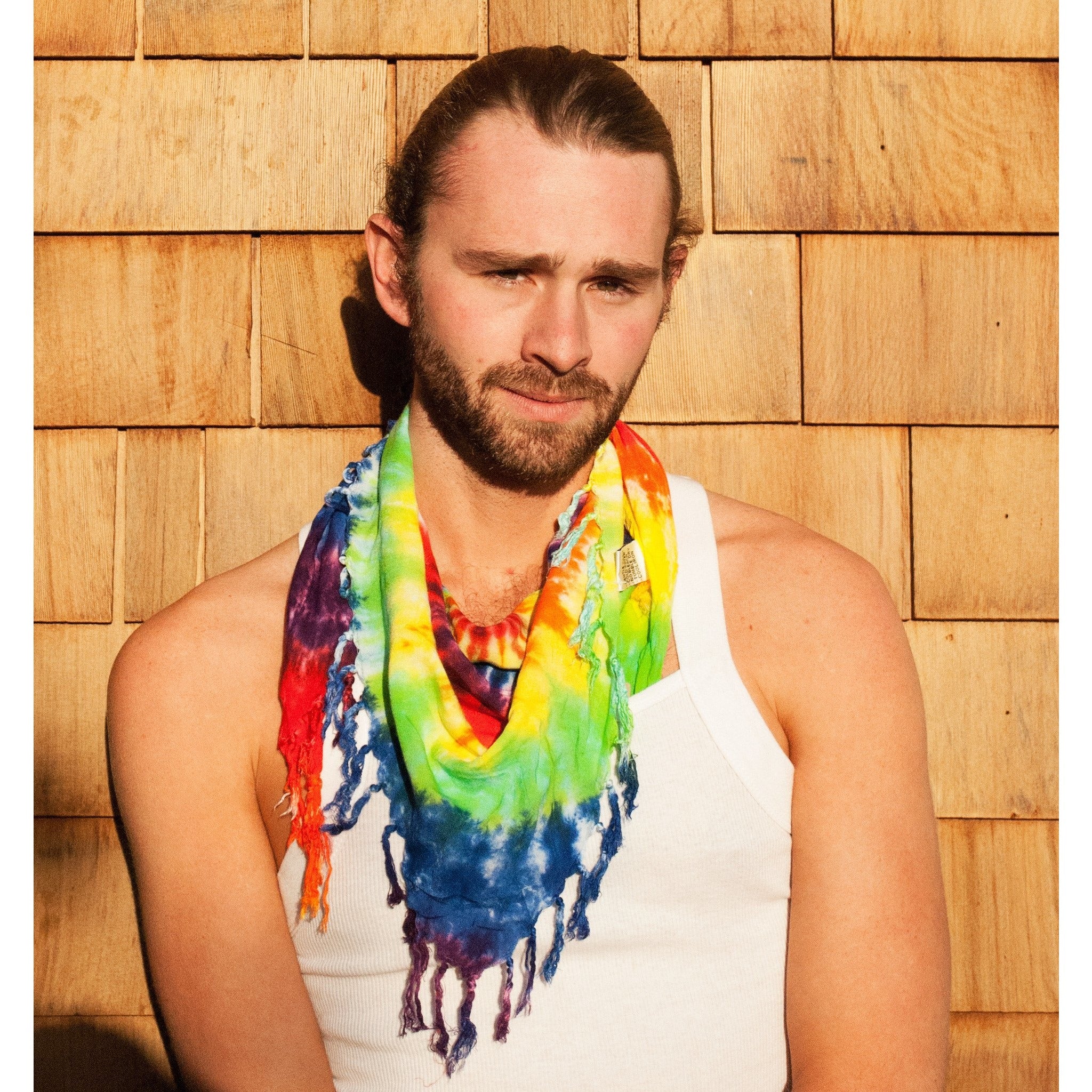 Tie-Dye Bandanna with Fringe - Cali Kind Clothing Co. 