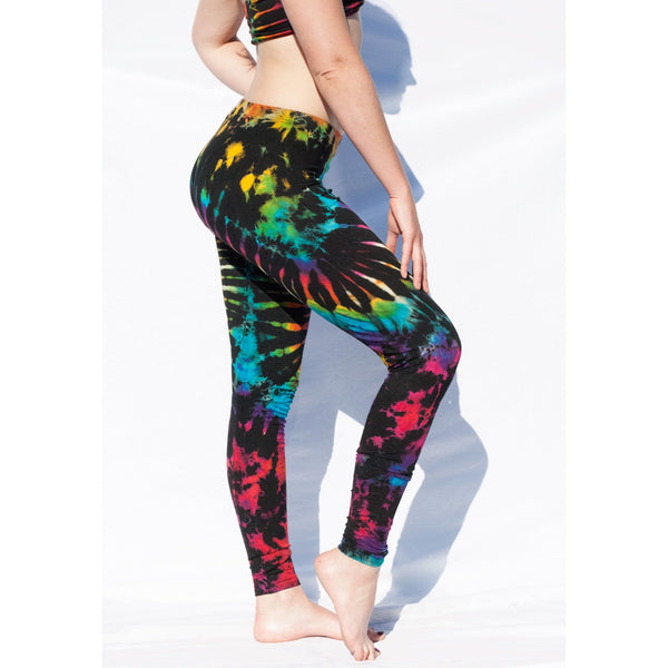 Black Out Tie-dye Leggings