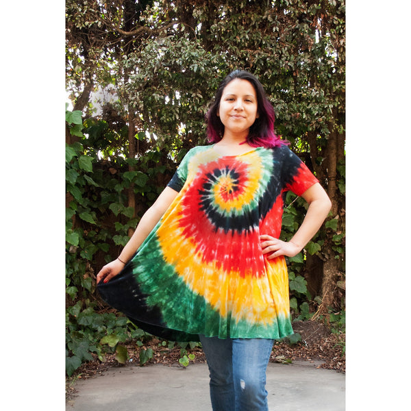 Tapered Circle Top with Sleeve - Cali Kind Clothing Co. 