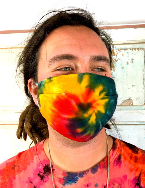 Tie Dye Cozy Face Mask