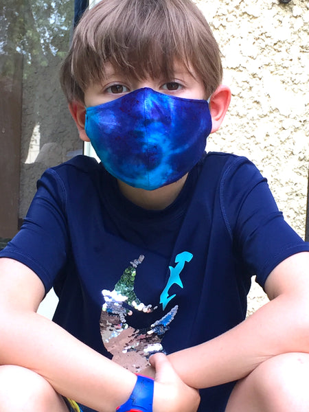 Kids Tie Dye Face Mask