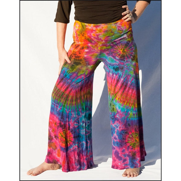 Inferno tie-dye pants