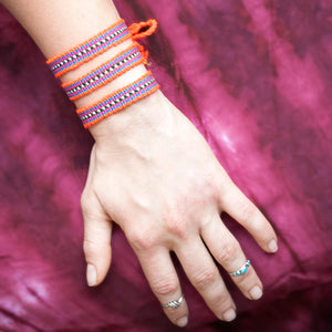 Friendship Bracelet Pack: Orange – Cali Kind Clothing Co.