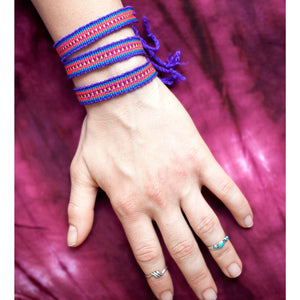 Friendship Bracelet Pack: Purple - Cali Kind Clothing Co. 