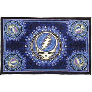 3D Grateful Dead Steal Your Face Mandala Tapestry