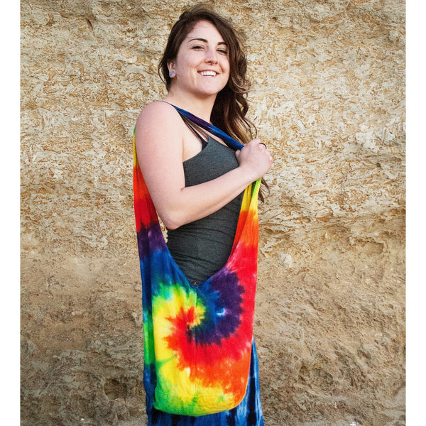 Tie-Dye Shoulder Bag - Cali Kind Clothing Co. 