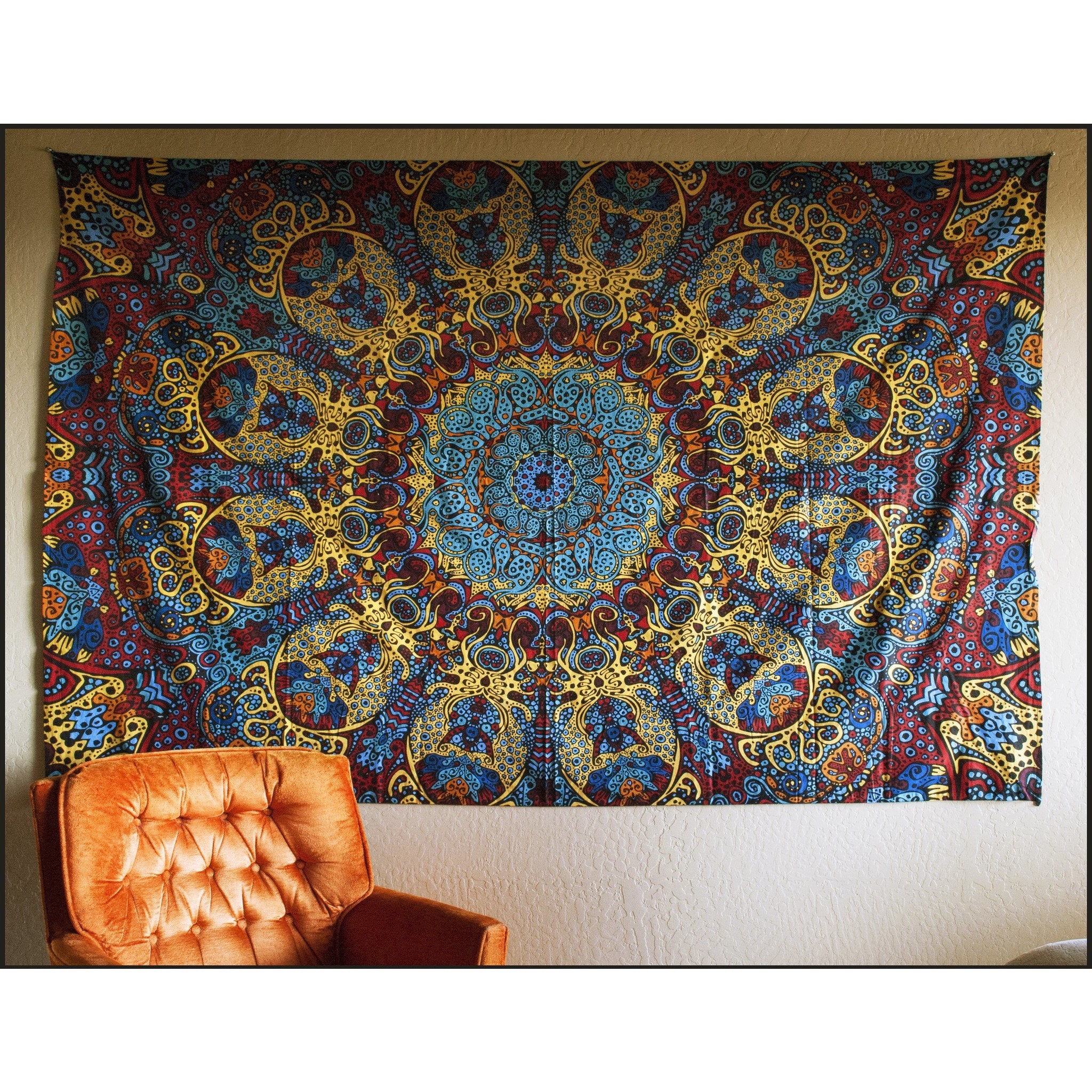 Sunburst 3D tapestry